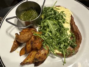 Seitan Steak (highly recommend!)   at 26 Vegan Food Project in Lisbon