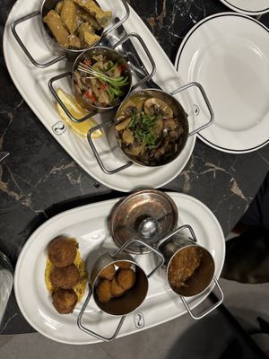 Portuguese tradition starters board   at 26 Vegan Food Project in Lisbon