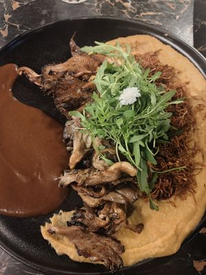 Shadow mountain at 26 Vegan Food Project in Lisbon