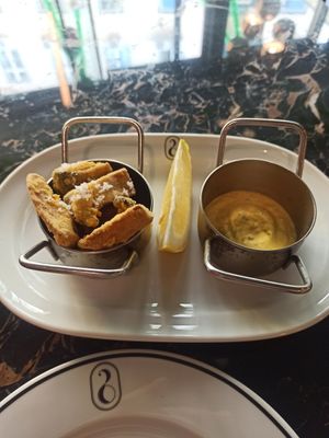 Vegan version of choco frito at 26 Vegan Food Project in Lisbon