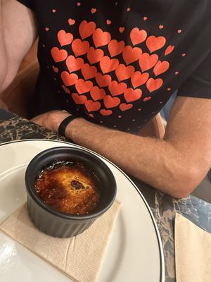 Vegan Creme brûlée   at 26 Vegan Food Project in Lisbon