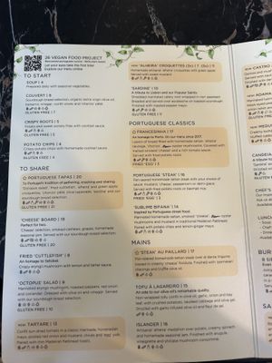   at 26 Vegan Food Project in Lisbon