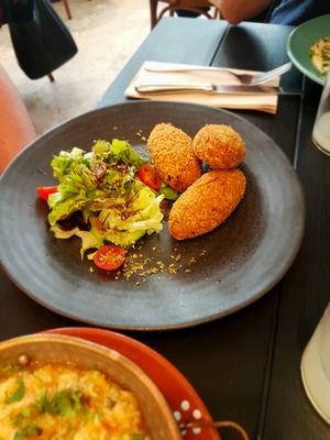 Seitan Croquettes at 26 Vegan Food Project in Lisbon