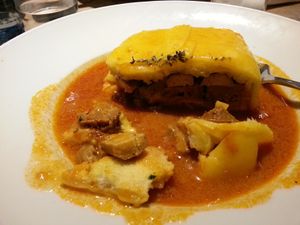 Opened Francesinha at 26 Vegan Food Project in Lisbon