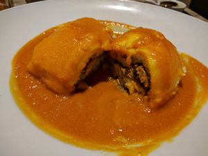 Francesinha at 26 Vegan Food Project in Lisbon