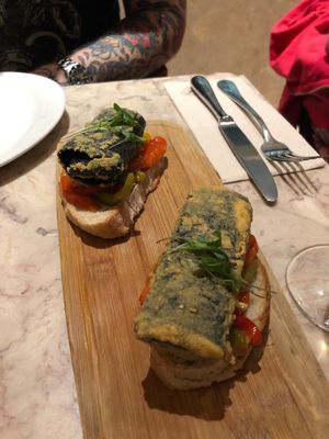 Sardines at 26 Vegan Food Project in Lisbon