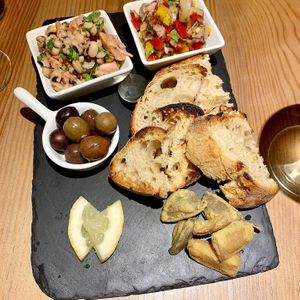 Portuguese starters. at 26 Vegan Food Project in Lisbon