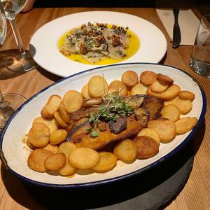 Portuguese seitan & tortellini. at 26 Vegan Food Project in Lisbon