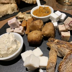 Cheese board. at 26 Vegan Food Project in Lisbon