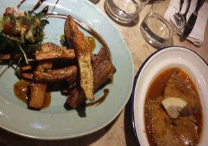 Seitan à portuguesa at 26 Vegan Food Project in Lisbon