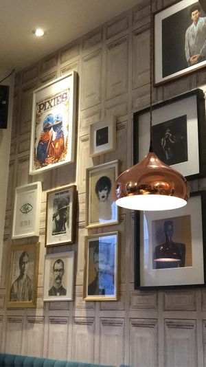 Inside Wall at 26 Vegan Food Project in Lisbon