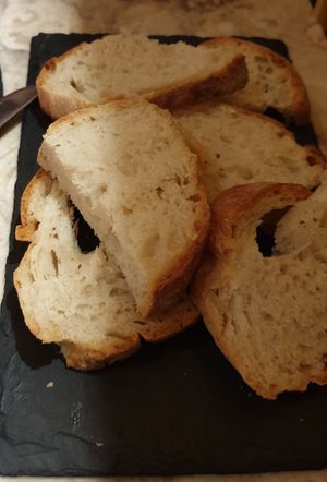 Amazing bread! at 26 Vegan Food Project in Lisbon