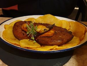 Seitan steak at 26 Vegan Food Project in Lisbon