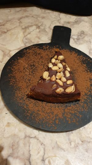 Oreo, chocolate and peanut butter pie at 26 Vegan Food Project in Lisbon