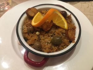 Arroz de pato at 26 Vegan Food Project in Lisbon