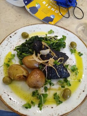 Tofu based dish at 26 Vegan Food Project in Lisbon