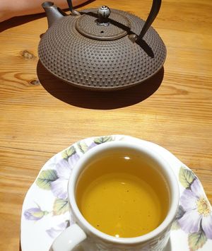 L'orangerie infusion - their infusions are really nice! at 26 Vegan Food Project in Lisbon