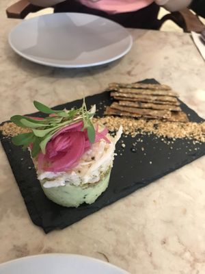 “Cod” tartar  at 26 Vegan Food Project in Lisbon