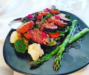 Seaweed Tofu with Tamarind Sauce at Kindness Vegan in Darlinghurst