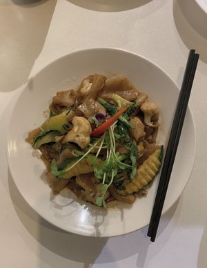 Noodle dish  at Kindness Vegan in Darlinghurst