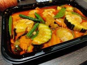 Nice flavors but too much oil at Kindness Vegan in Darlinghurst