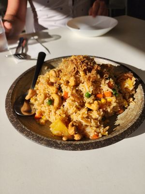 Pineapple fried rice at Kindness Vegan in Darlinghurst