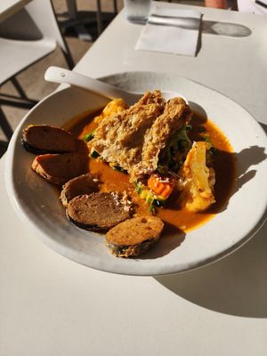 Panang curry at Kindness Vegan in Darlinghurst