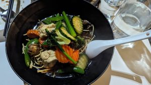 Gravy noodles $24.90 at Kindness Vegan in Darlinghurst