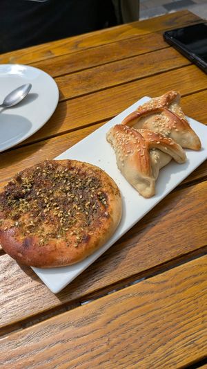 3 pastries at Rosie Chai in South West London