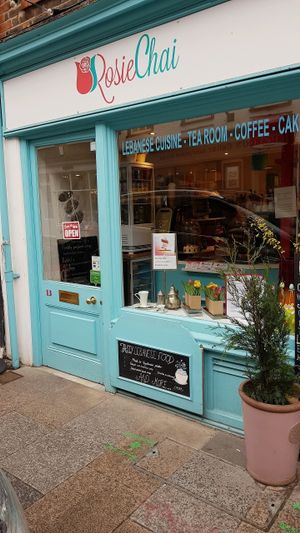 Outside at Rosie Chai in South West London