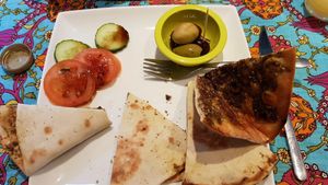 Vegan breakfast option at Rosie Chai in South West London