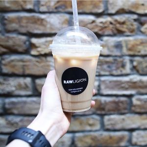 Brain Mylk Latte at Rawligion - Tottenham St in London