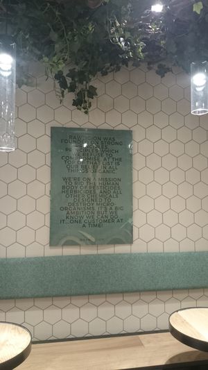 great intentions at Rawligion - Tottenham St in London