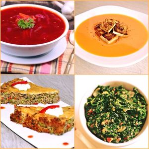 Our soup at Pur & Simplu in Constanta