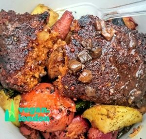 Festive Nut Roast at Big V - Borough Market in South East London