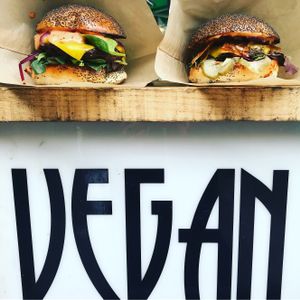 The sign says it all!  at Big V - Borough Market in South East London