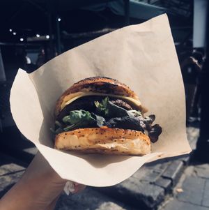 Cheezeburger  at Big V - Borough Market in South East London