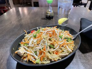 Veggie tofu lo mein  at DFW - Ling & Louie's - TA in Grapevine