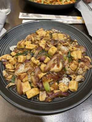 Mongolian tofu  at DFW - Ling & Louie's - TA in Grapevine