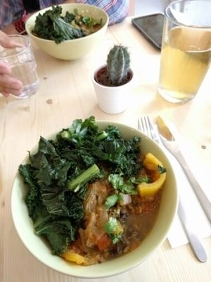 hot bowl of the day at Flowers Kitchen in Luxembourg City