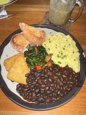 Vegan tofu scramble   at The Cashew Tree in Pecatu