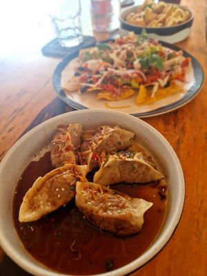 Dumplings! at The Cashew Tree in Pecatu