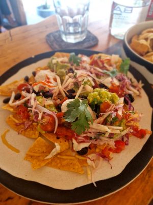 Nachos at The Cashew Tree in Pecatu