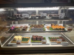 Cake / Sweets selection with about 50% vegan at The Cashew Tree in Pecatu