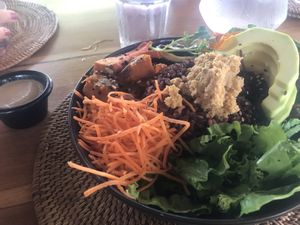 Soul bowl at The Cashew Tree in Pecatu