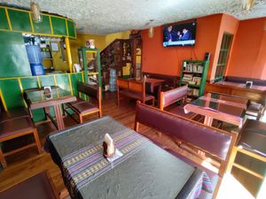 Interior at Koala Cafe in Potosi