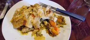 Lasagne - I ate some before I remembered to take the photo. at Koala Cafe in Potosi