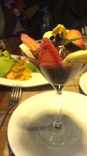 We ordered the vegan ceviche, it was DELICIOUS, the staff was very friendly  at Per.uk in Cusco