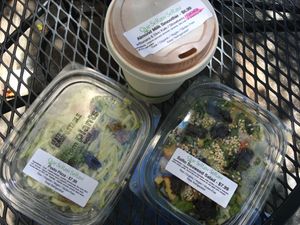 My (small) lunch at Que SeRaw SeRaw in Burlingame