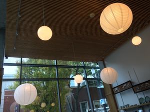 Clean Japanese Decor at Behind the Museum Cafe in Portland